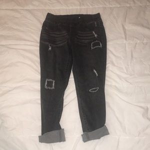 Black Denim Jeans